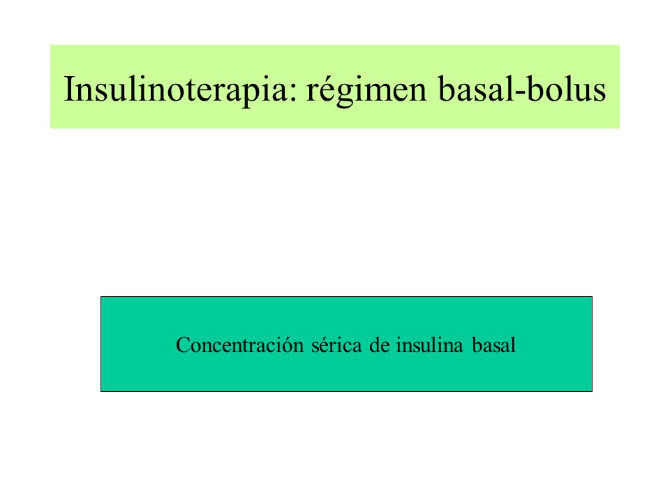 Basal insulina serica